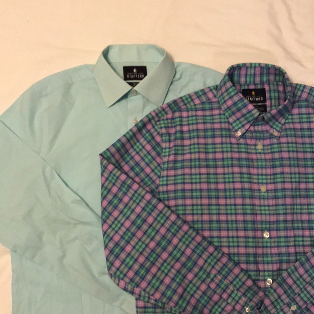 Bundle 2 men’s dress shirts!